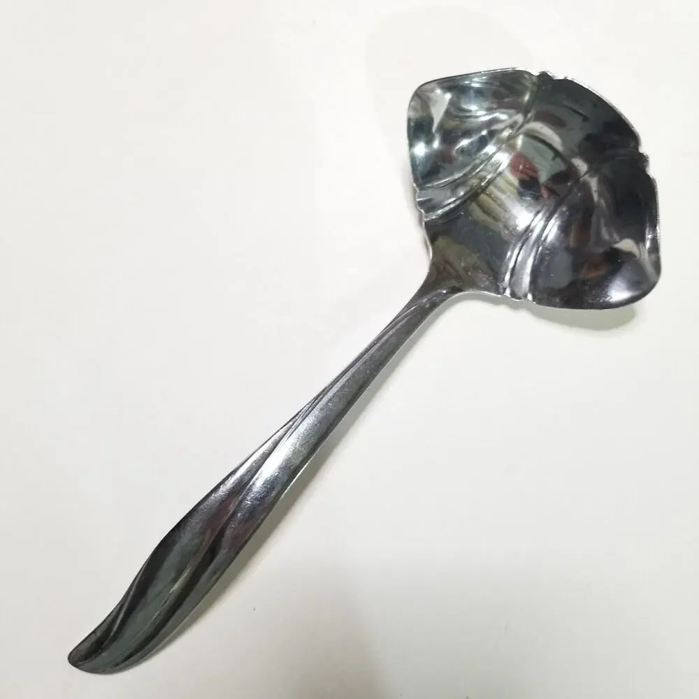 Amere Gravy Ladle Vintage Stainless Flatware Japan Retired Aef4 Swirl Glossy 6